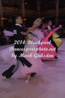 Alexandr Voskalchuk & Veronika Voskalchuk at Blackpool Dance Festival 2014