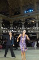 Andrius Kandelis & Elena Zverevshchikova at Blackpool Dance Festival 2012