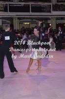 Andrew Escolme & Amy Louise Baker at Blackpool Dance Festival 2014