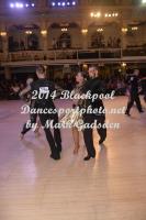 Andrew Escolme & Amy Louise Baker at Blackpool Dance Festival 2014