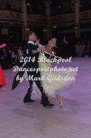 Angelo Gaetano & Clarissa Morelli at Blackpool Dance Festival 2014