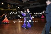 Yuri Stroungis & Jacinda Milczakovsky at Crown International Dance Championships 2018
