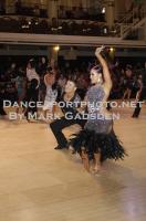 Benjamin Jones & Amy Dowden at Blackpool Dance Festival 2012