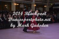 Andrea Ghigiarelli & Sara Andracchio at Blackpool Dance Festival 2014