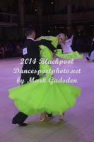 Andrea Zaramella & Kristie Simmonds at Blackpool Dance Festival 2014