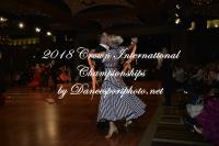 Dean Anderson & Danielle Devine at Crown International Dance Championships 2018