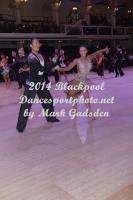 Zilong Wang & Celine Li Yang at Blackpool Dance Festival 2014