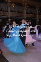 Dusan Dragovic & Greta Laurinaityte at Blackpool Dance Festival 2014