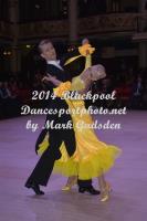 Alex Gunnarsson & Liis End at Blackpool Dance Festival 2014