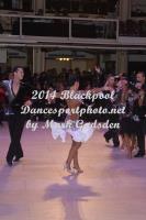 Ron Garber & Liza Lakovitsky at Blackpool Dance Festival 2014