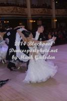 Igor Mikushov & Ekaterina Romashkina at Blackpool Dance Festival 2014