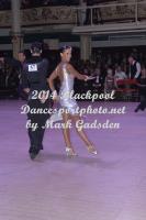 Gunnar Gunnarsson & Marika Doshoris at Blackpool Dance Festival 2014