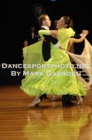 Tommy Rollinson & Jenny Kouleava at Tasmanian Open Dancesport Championship