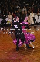 Leighton Stevenson & Courtney Schmidt at WDCAL Luna Park Ballroom Dancing Championship