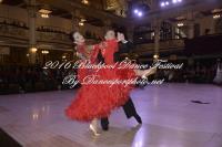 Evgeniy Sveridonov & Angelina Barkova at Blackpool Dance Festival 2016