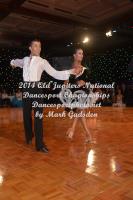 Steven Greenwood & Hannah O'donovan at DSA National Dancesport Championship