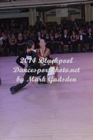 Danny Liang Zhao & Svetlana Borisova at Blackpool Dance Festival 2014