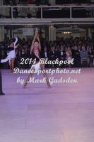 Danny Liang Zhao & Svetlana Borisova at Blackpool Dance Festival 2014