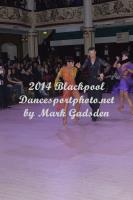 Benedetto Capraro & Orsolya Toth at Blackpool Dance Festival 2014