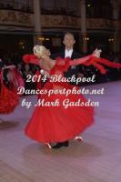 Warren Boyce & Kristi Boyce at Blackpool Dance Festival 2014
