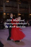 Warren Boyce & Kristi Boyce at Blackpool Dance Festival 2014