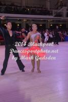 Rolf-Andreas Laubert & Jeannette Seydich at Blackpool Dance Festival 2014