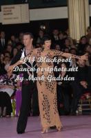 Stefano Moriondo & Angelique Meyer at Blackpool Dance Festival 2014
