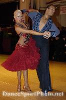 Cedric Meyer & Angelique Meyer at Blackpool Dance Festival 2007