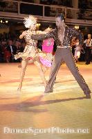 Cedric Meyer & Angelique Meyer at Blackpool Dance Festival 2008