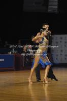 Matteo Pappa & Arianna Del Frate at ADS Australian Dancesport Championship 2017