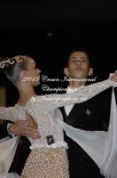 Rhys Oakley & Lilly Taylor at Crown International Dance Championships 2018