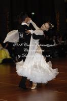Rhys Oakley & Lilly Taylor at Crown International Dance Championships 2018
