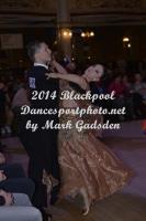 Yuriy Prokhorenko & Mariya Sukach at Blackpool Dance Festival 2014