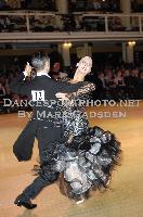 Daniele Gallaro & Kimberly Taylor at Blackpool Dance Festival 2009