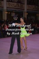 Petar Daskalov & Zia James at Blackpool Dance Festival 2014