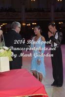 Richard Lifshitz & Korina Travis at Blackpool Dance Festival 2014