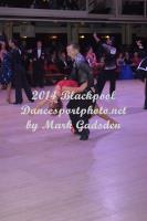Roger Korsiak & Holli Hornlien at Blackpool Dance Festival 2014