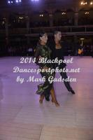 Alano Gouveia & Serena Lecca at Blackpool Dance Festival 2014