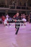 Luke Miller & Laura Robinson at Blackpool Dance Festival 2014