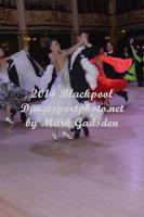 Oleg Kharlamov & Evgeniya Casanave at Blackpool Dance Festival 2014