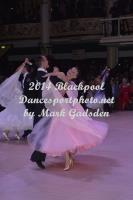 Marek Kosaty & Paulina Glazik at Blackpool Dance Festival 2014