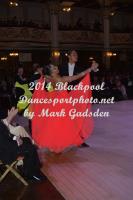 Marat Gimaev & Alina Basyuk at Blackpool Dance Festival 2014