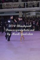 Sergey Sourkov & Agnieszka Melnicka at Blackpool Dance Festival 2014