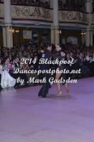 Sergey Sourkov & Agnieszka Melnicka at Blackpool Dance Festival 2014