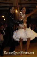 Sergey Sourkov & Agnieszka Melnicka at Blackpool Dance Festival 2007