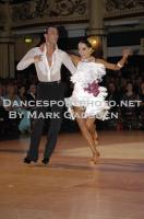 Sergey Sourkov & Agnieszka Melnicka at Blackpool Dance Festival 2010