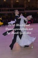 Fedor Isaev & Anna Zudilina at Blackpool Dance Festival 2014