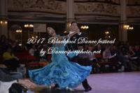 Sidney Chong & Stephanie Noon at Blackpool Dance Festival 2017