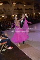 Callam Thomson & Charlotte Carruthers at Blackpool Dance Festival 2016