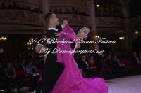 Danil Dobrovolskiy & Anastasiya Malovana at Blackpool Dance Festival 2017